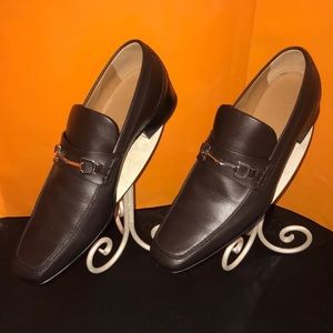 GUCCI Men’s Florence Calf Leather Drk Brown Loafer